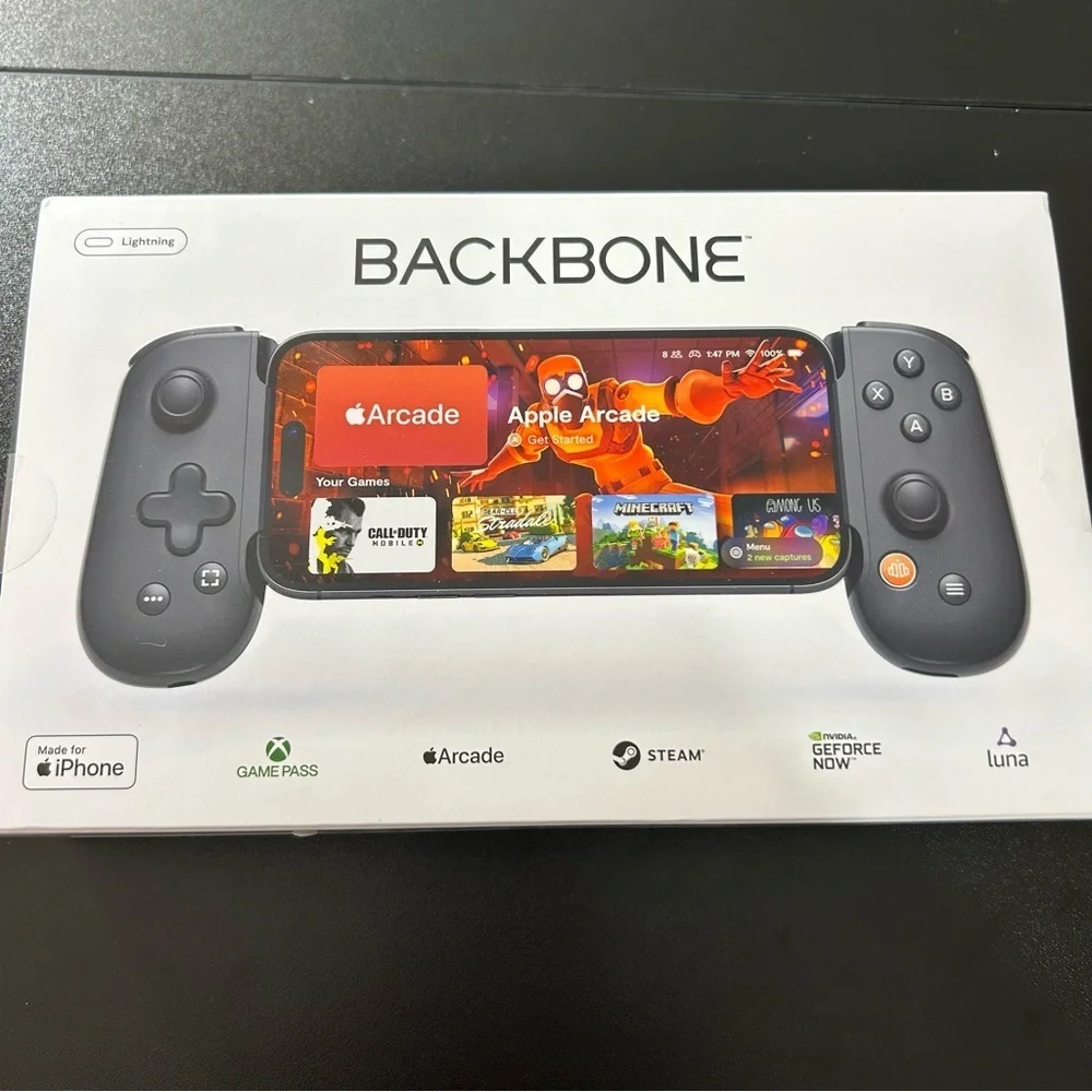 Backbone Handheld Console - Black-New In Sealed Box